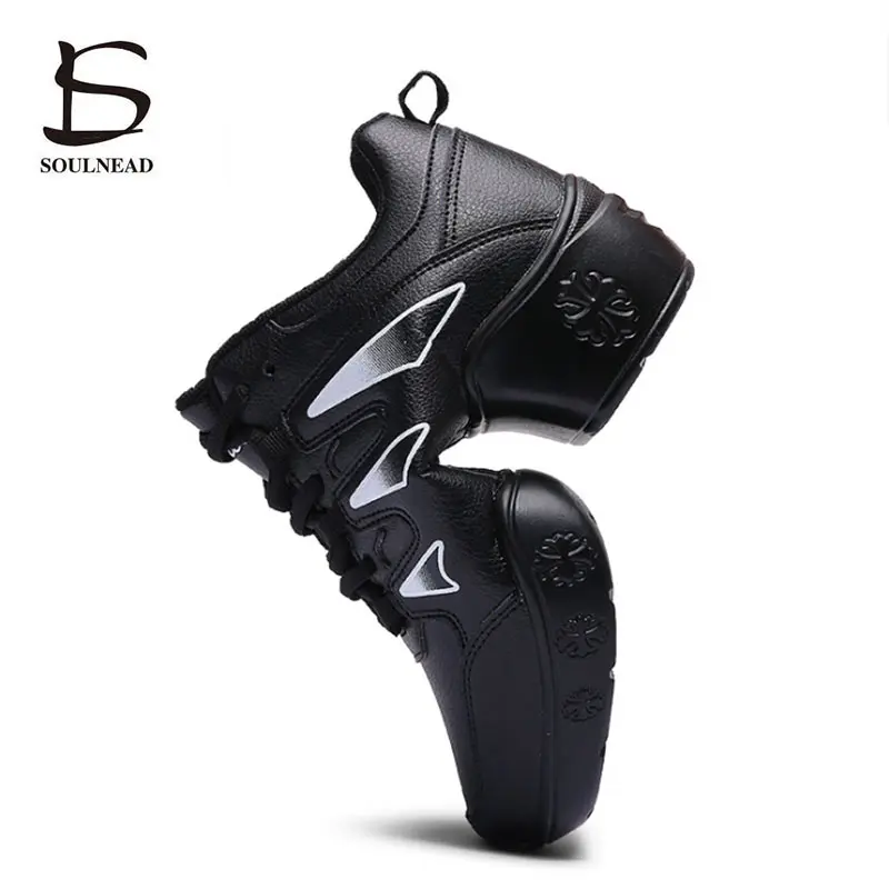 Women's Men's Dance Sneakers Hip Hop Female Jazz Modern Dancing Shoes High Quality Outdoor Ladies Men Square Dance Sports Shoes