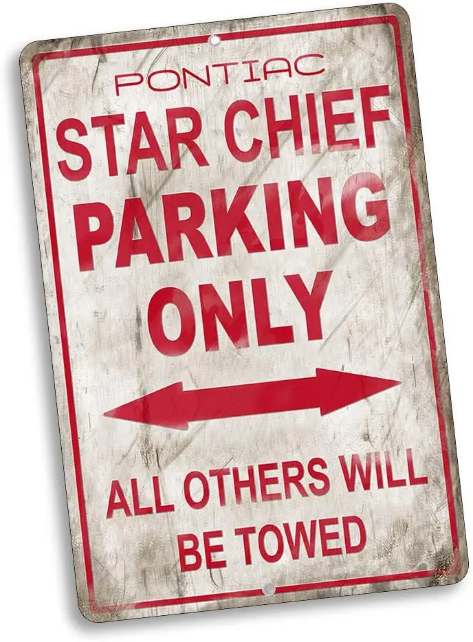 

Parking Only Sign All Others Will Be Towed Compatible with Pontiac StarChief Vintage Style Metal Signs Metal Tin Aluminum Sign