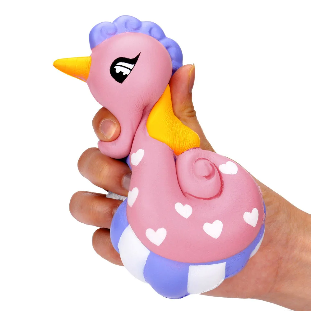 

Squishy Cute Sea Horse Scented Cream Slow Rising Squeeze Decompression Toys Children Fun Playing Game Toys Baby Boy Girl Toys