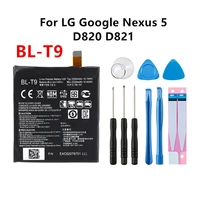 original bl t9 2300mah replacement battery for lg google nexus 5 d820 d821 nexus5 t9 blt9 mobile phone batteriestools