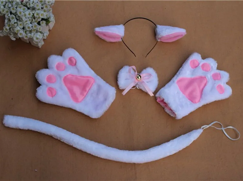 Повязка на голову с бантом для женщин и девушек аниме костюм горничной косплея |