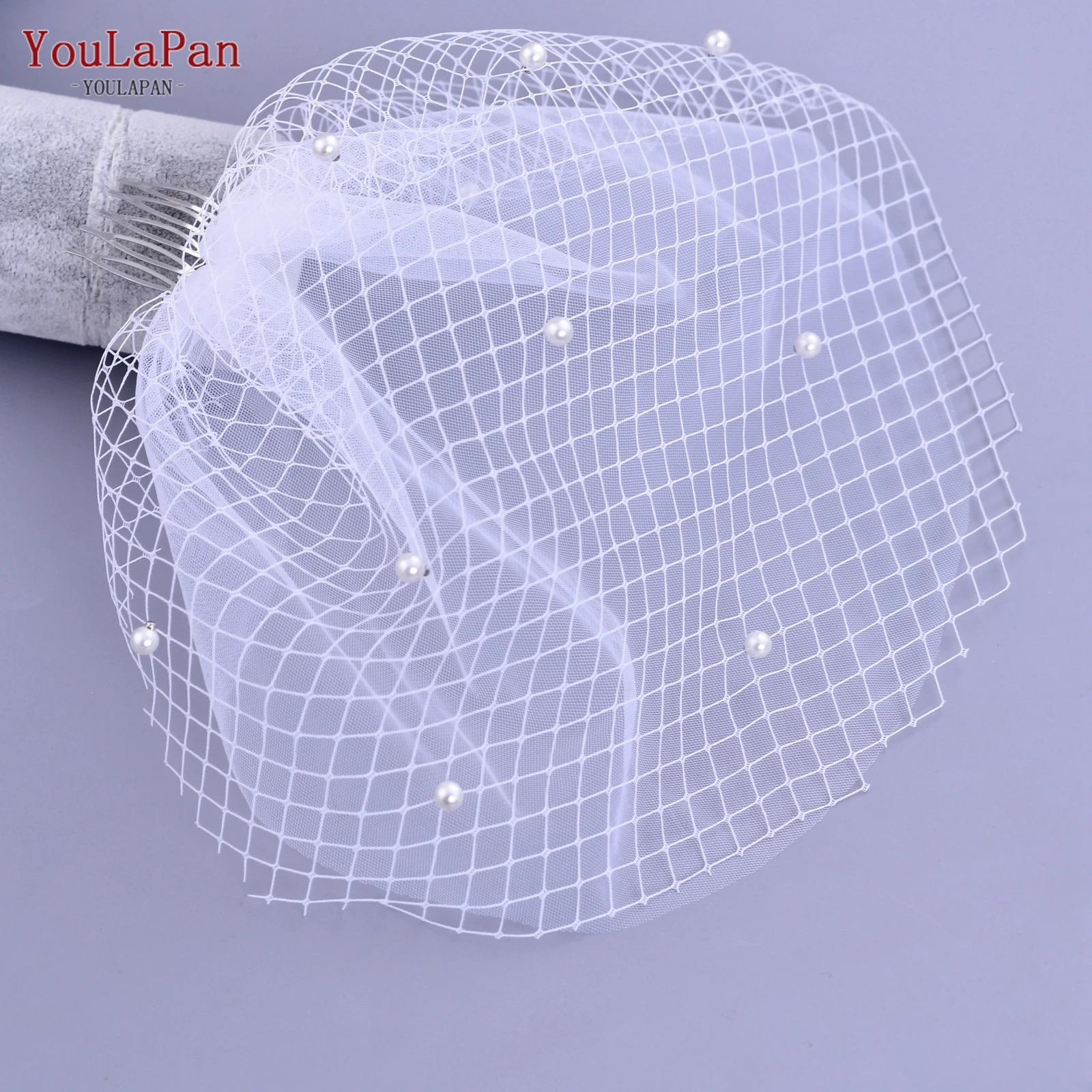 Двухслойная белая Фата YouLaPan VA01 для невесты роскошные свадебные аксессуары фата с