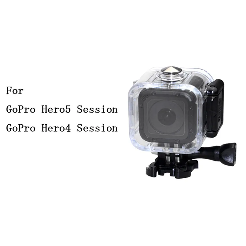 Для Gopro 45 M/148ft водонепроницаемый корпус чехол для hero 5 Hero 4 Session подводная защитная