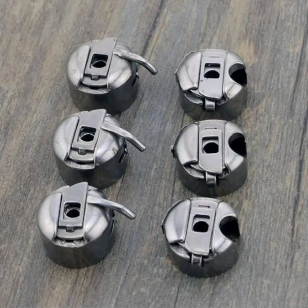 

TTLIFE 10PCS Durable Hard Mental Domestic Sewing Machine Parts Metal Bobbin Case Sewing Machine Accessorries