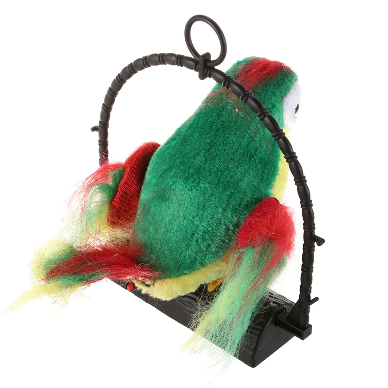 Говорящий попугай имитирует и повторяет то что вы говорите детский подарок