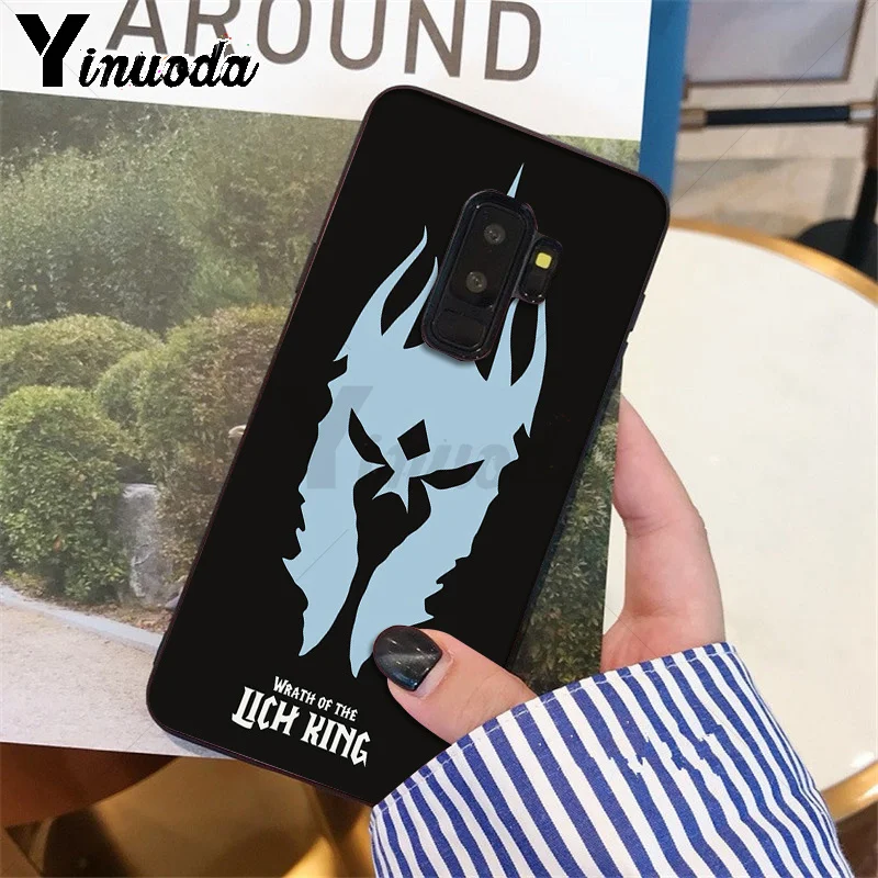Yinuoda World of Warcraft артасов Сильвана протектор чехол для samsung S9 S9 плюс S10 S6 S6edge S10plus S7 S7edge S8 S8plus