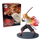 Kimetsu No Yaiba Аниме Фигурка ренгоку кююру экшн-фигурка Demon Slayer Kamado Tanjirou Agatsuma Zenitsu фигурка модель куклы
