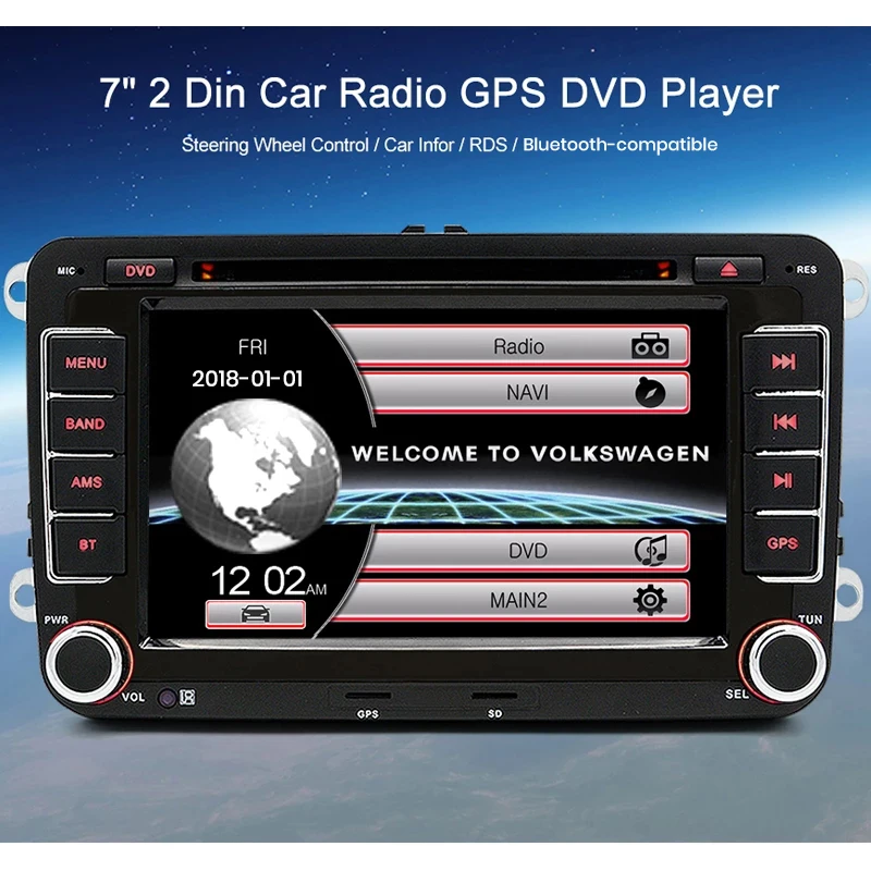 Junsun AI Голосовое CarPlay Автомагнитола Магнитола Мультимедиа автомобиля для Seat Leon MK2