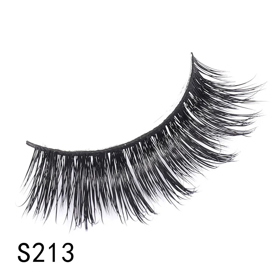 

Beeos10/20/30/50pairs Wholesale Mink Lashes 15mm Fluffy Soft Wispy Volume Natural Long Cross False Eyelashes Reusable Eyelash