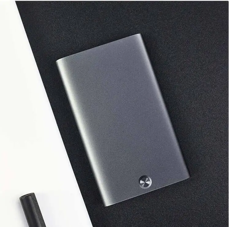 Xiaomi Youpin MIIIW держатель для карт из нержавеющей стали Серебряный алюминиевый чехол для кредитных карт для женщин и мужчин коробка для ID-Карты Чехол карманный кошелек - Цвет: Dark Gray
