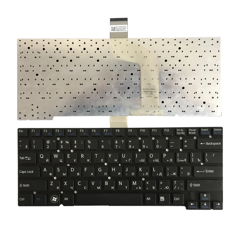 

Russian For Sony vaio SVT13132CXS SVT13132PXS SVT13134CXS SVT13135CXS SVT13136CXS SVT13136CYS black laptop Keyboard RU
