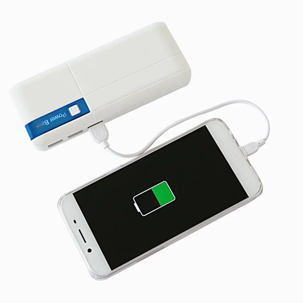 6000 mAh/8000 mAh/10000 mAh банк питания большой емкости три порта usb быстрая зарядка