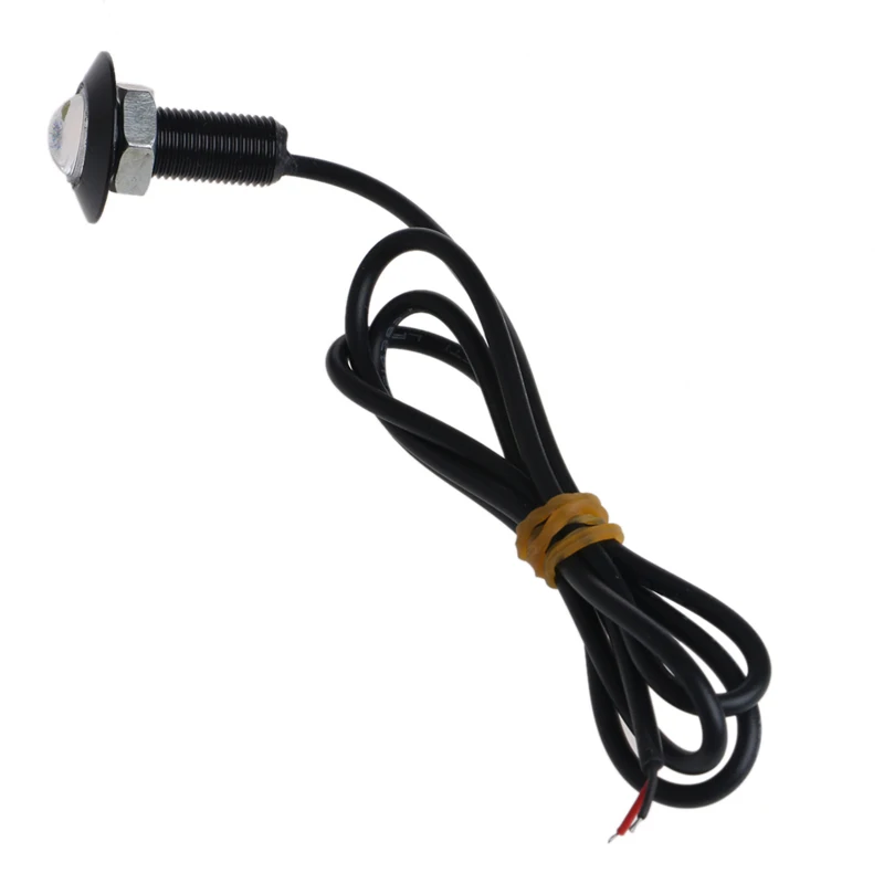 

1 Pair Ultra Thin 23mm 12V Car LED DRL Daytime Running Light Eagle Eye Lamp E7CA