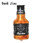 Большая Золотая Корона, бутылка для виски, кружка для пива, фольгированный воздушный шар, бар, король, с Новым годом, днем рождения вечерние свадьбой, празднованием, украшение