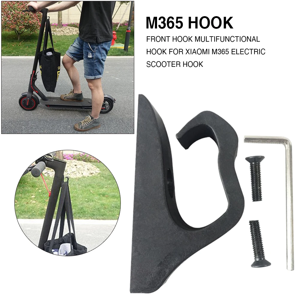 

For Xiaomi Mijia M365 Electric Scooter Front Hook Hanger Scooter Hook Hanger Front Claw Bag Holder Helmet Handbag Hook