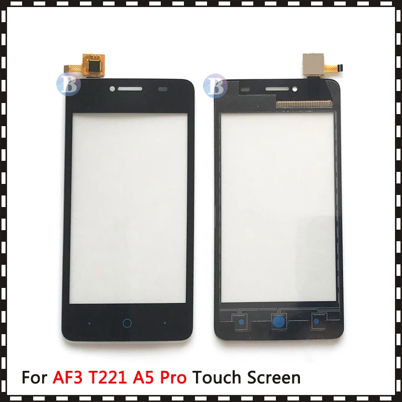 Сменный сенсорный экран для ZTE Blade AF3 T221 A5 Pro 4 0 дюйма дигитайзер внешнее стекло