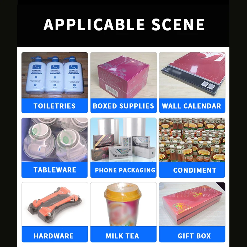 200 шт./лот термоусадочная пленка пакет для хранения розничная продажа