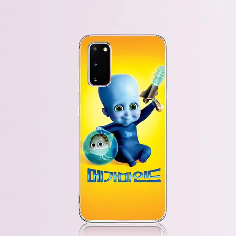 Мягкий черный чехол для телефона CUTEWANAN Animation Movie Megamind Samsung S9 plus S5 S6 S7 edge S8 S10 |