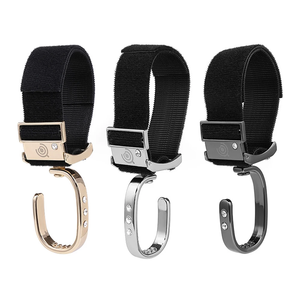 

Multipurpose Wear-resistant Stroller Hook Portable Hangers Aluminum Alloy Bags Hook Stroller Organizer Hanger Hooks