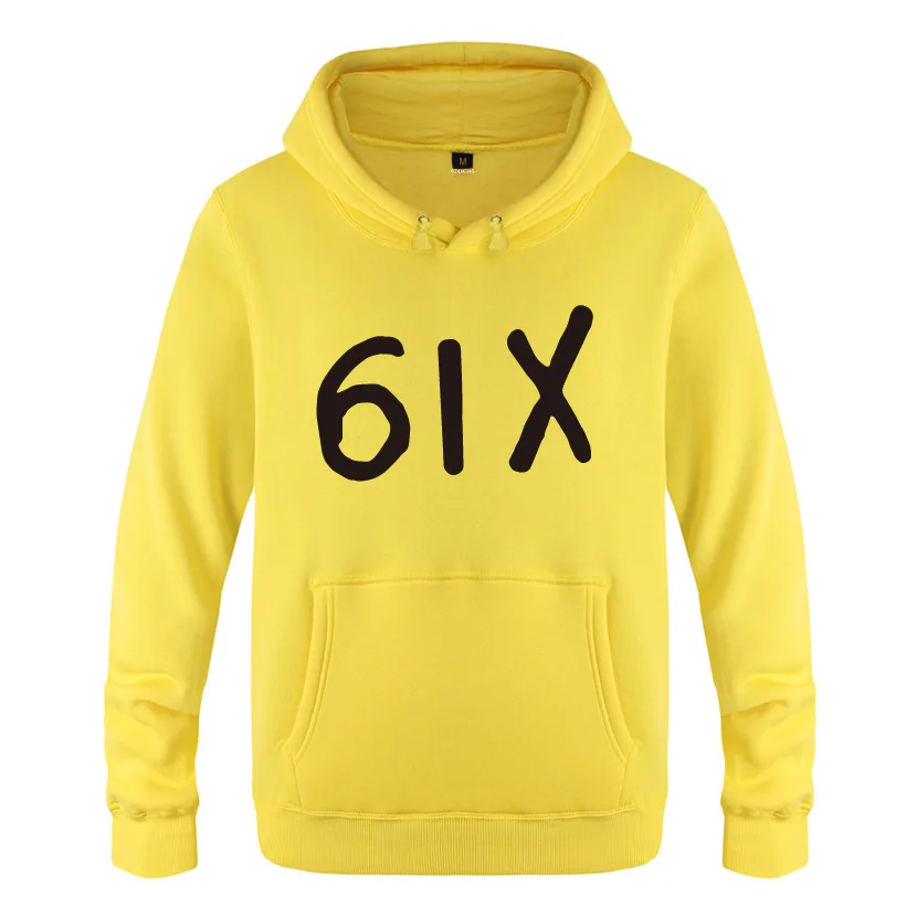 

Six Drake Rock Hoodies Men Fleece Long Sleeve Man's Hooded Sweatshirt Winter Hip Hop Fitness Pullover Overcoat Moleton Masculino