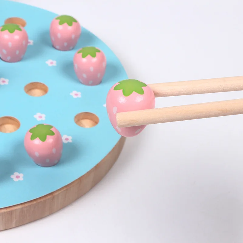 

Early Educational Montessori Toys Clip Beads Fishing Multi-functional learning Educational Wooden Toys For Children Kids Gifts