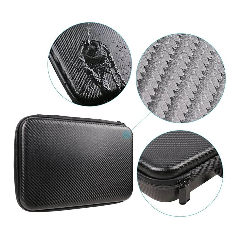 Водонепроницаемый чехол для переноски Защитная сумка GoPro 9 4 5 6 7 8 Yi 4K Eken H9R Sjcam Sj4000 Go