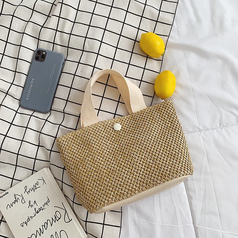 

Круглая плетеная пляжная сумка, Ретро сумка на одно плечо ручной работы, круглая сумка из рафии из ротанга, богемная летняя сумка для отдыха