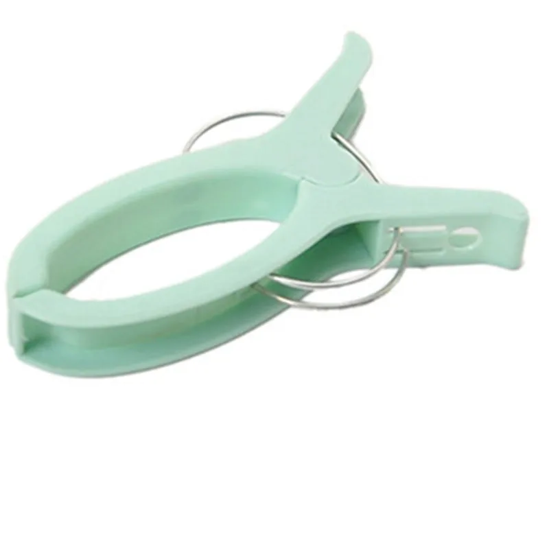 Plastic Color Clothes Pegs Beach Towel Clamp Laundry Pins Large Size Drying Retaining Clip Organization clothes rack | Дом и сад