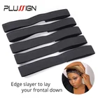 Pussign эластичная лента для париков с регулируемым крючком, легко рассекающий край волос 60 см, 23,6 дюйма, ширина 2,5-3,5 см, повязка на голову для париков