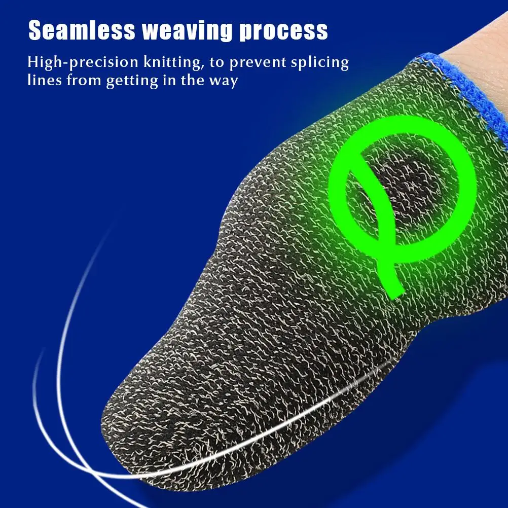 Игровой рукав для пальцев дышащий светящийся чехол PUBG мобильных игр сенсорный