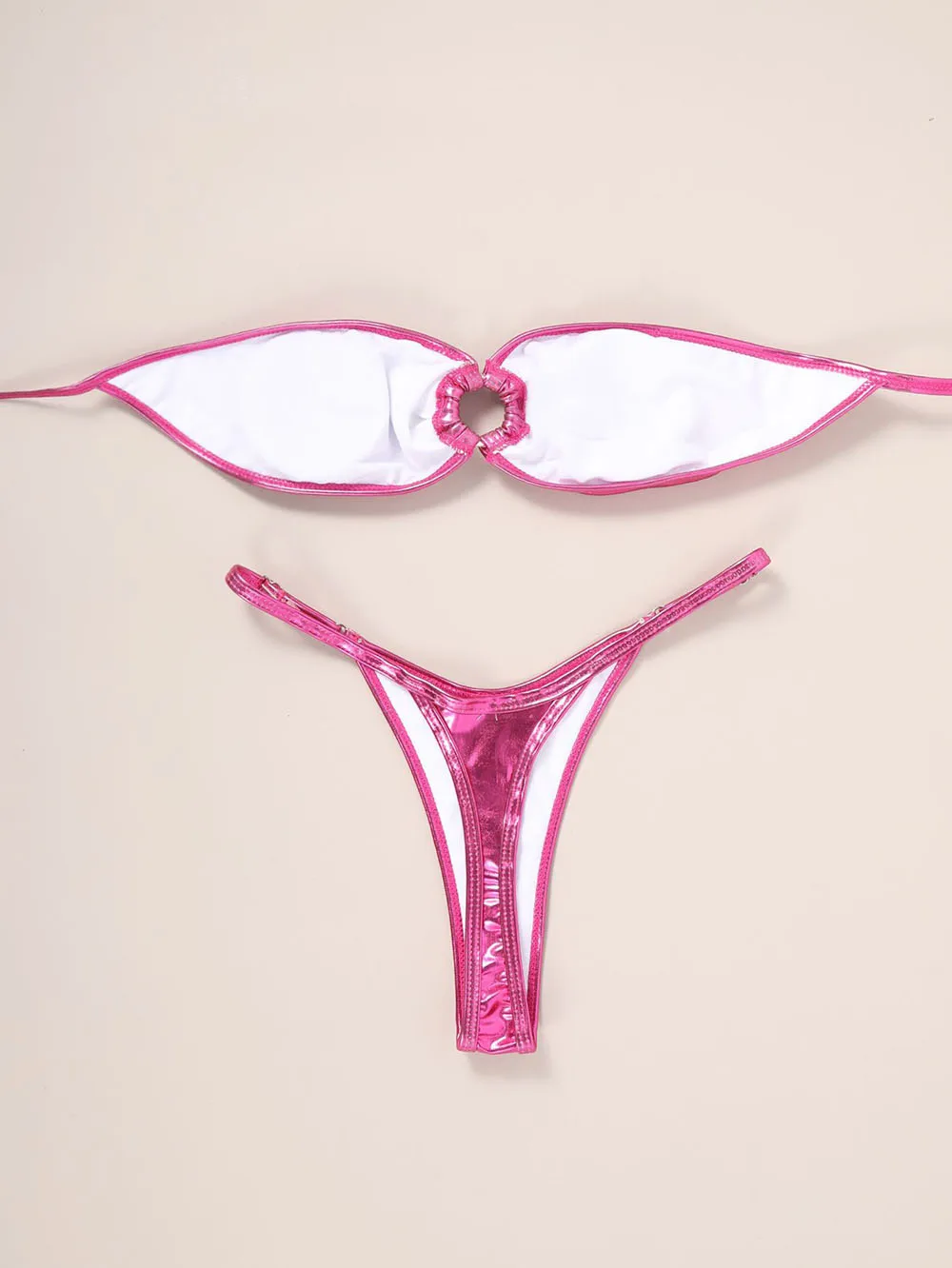 

Sexy Mini Off Shoulder Bikini Women Swimwear Female Swimsuit Two-pieces Bikini set Ruffled Frilled Bather Bathing Suit Swim