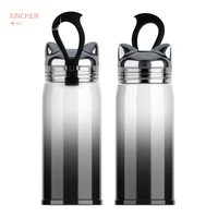 thermos cat ear shape thermos flask304 stainless steel vacuum flask thermos bottle thermosfles steel water bottle thermocu
