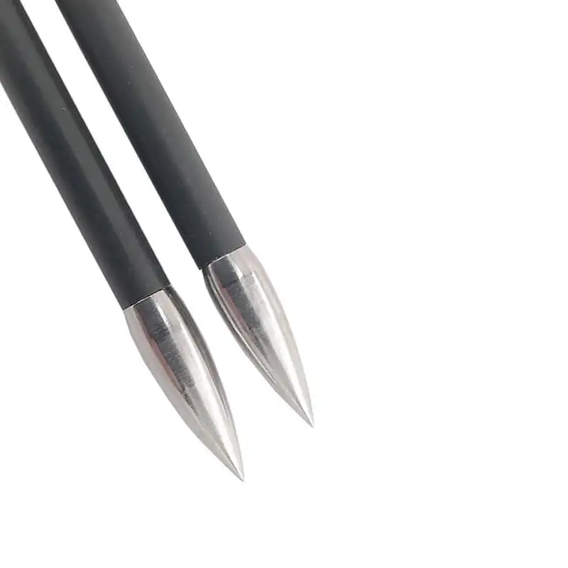 

12pc Stainless Steel Insert Target Broadheads 100Grain Super Sharp Field Point Arrowhead Archery Bow Hunting Shooting Arrow Head