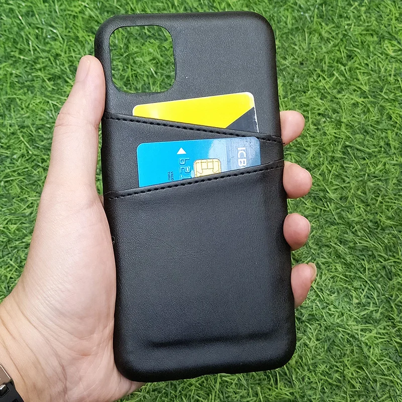 Для iPhone 11 Pro Max XS Max XR чехол для кредитных карт винтажный кожаный чехол-кошелек для iPhone 7 8 6S Plus с отделениями для карт Твердый чехол Fundas