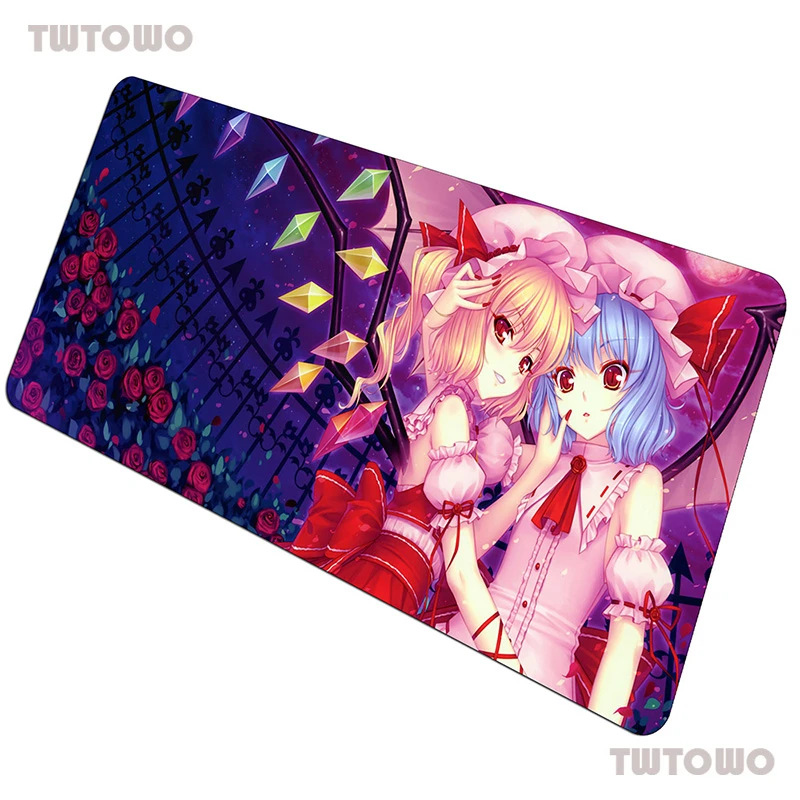 

Touhou Mousepad 900x400x2mm Gaming Mouse Pad Adorable Gamer Mat Computer Desk Padmouse Keyboard Christmas Gifts Play Mats