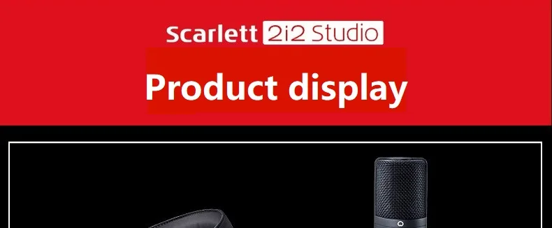 Focusrite scarlett 2i2 studio 3rd Gen 2i2 аудио интерфейс+ CM25 MKIII конденсаторный микрофон+ наушники HP60 MKIII