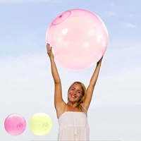 2pcs s m l size children outdoor soft air water filled bubble ball blow up balloon toy fun party game great gifts wholesale