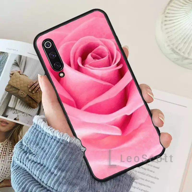 

beautiful rose pink love Phone Case For Xiaomi Redmi 7 9t 9se k20 mi8 max3 lite 9 note 8 9s 10 pro