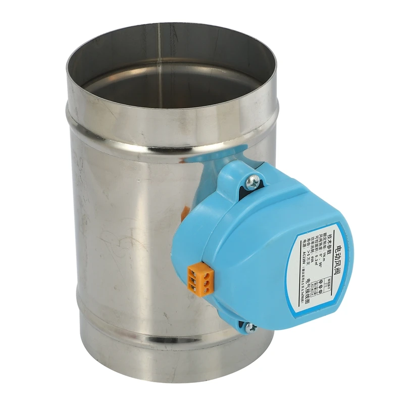 4 Inch 220V 100Mm Stainless Steel Solenoid Valve Air Volume Control Electric | Обустройство дома