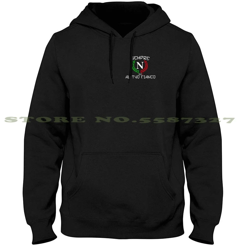 Толстовка с длинным рукавом и надписью «Napoli»