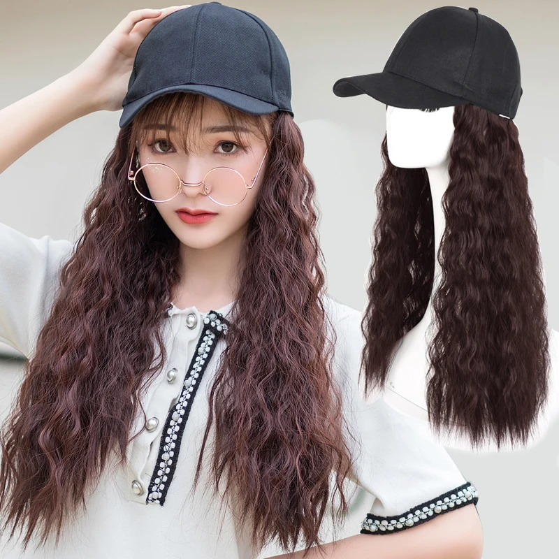 Синтетические волосы для наращивания MUMUPI длинные водная волна с интегрированной