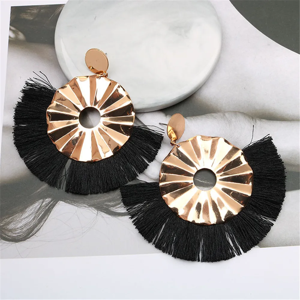 CRLEY массивные серьги 2019 черные розовые красные геометрические для женщин