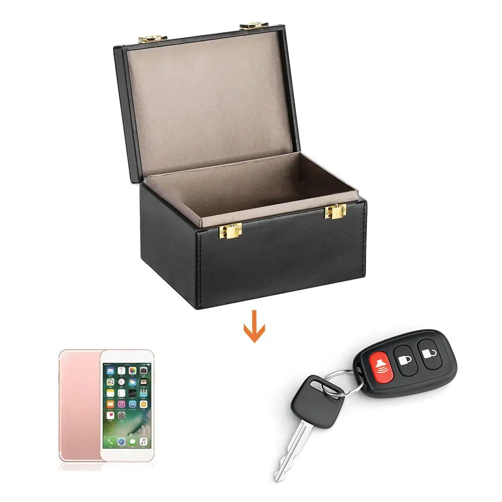 Faraday Box Signal Blocker for Car Keys Fob Phones Cards Call &amp RFID Blocking Case Key Safe Keyless Cars S | Автомобили и