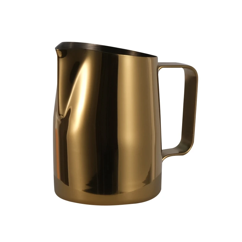 

Coffee Pitcher 450ML Stainless Steel Milk Frothing Jug Mugs Espresso Coffee Pitcher Barista Craft Frothing Jug