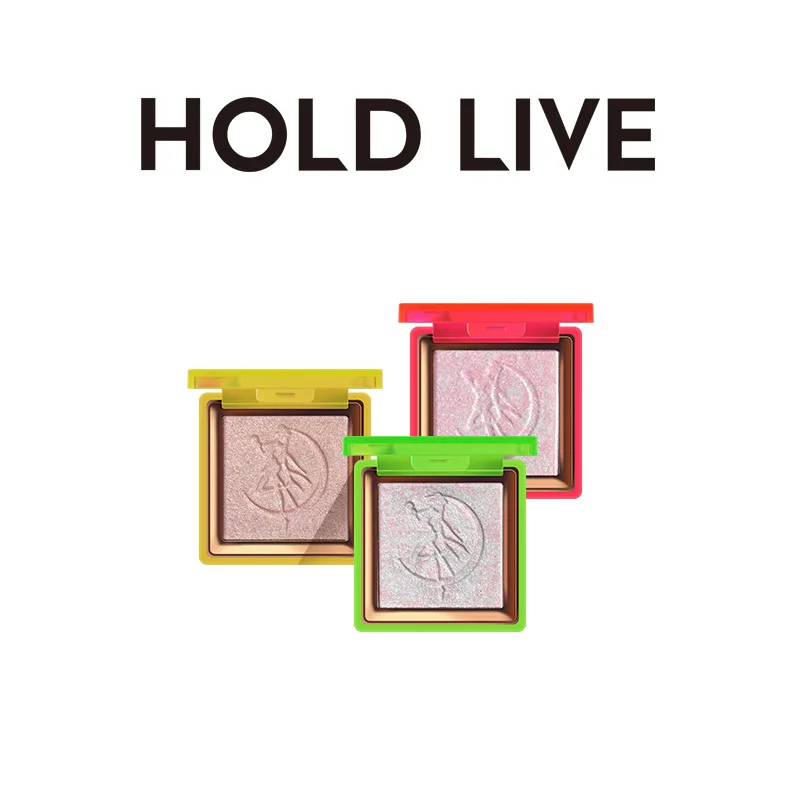 HOLDLIVE Хайлайтер для лица осветитель бронзаторы палитра макияж набор свечения