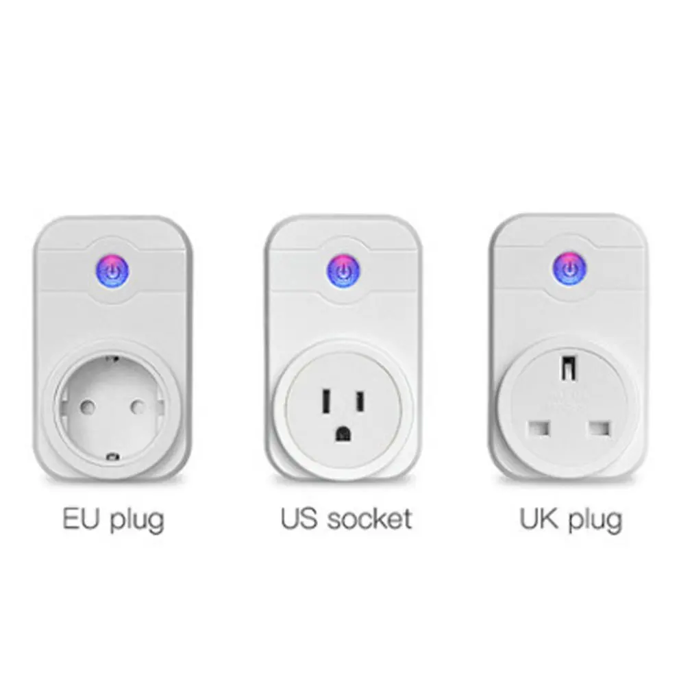 Умная розетка/Wi Fi мобильный телефон таймер голосовое управление розетка US UK EU