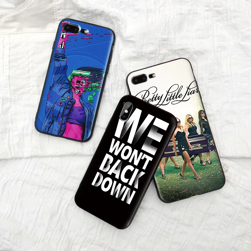 Милый мягкий чехол из ТПУ с рисунком для девочек Apple IPhone X XR XS MAX 5 5S 5C SE 6 S 7 8 Plus ipod touch