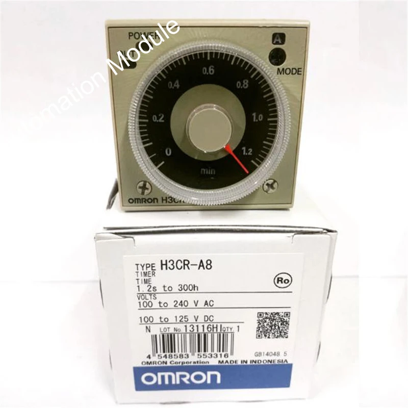 1 шт. новинка реле времени H3CR A8 Omron в коробке гарантия год доставка по всему