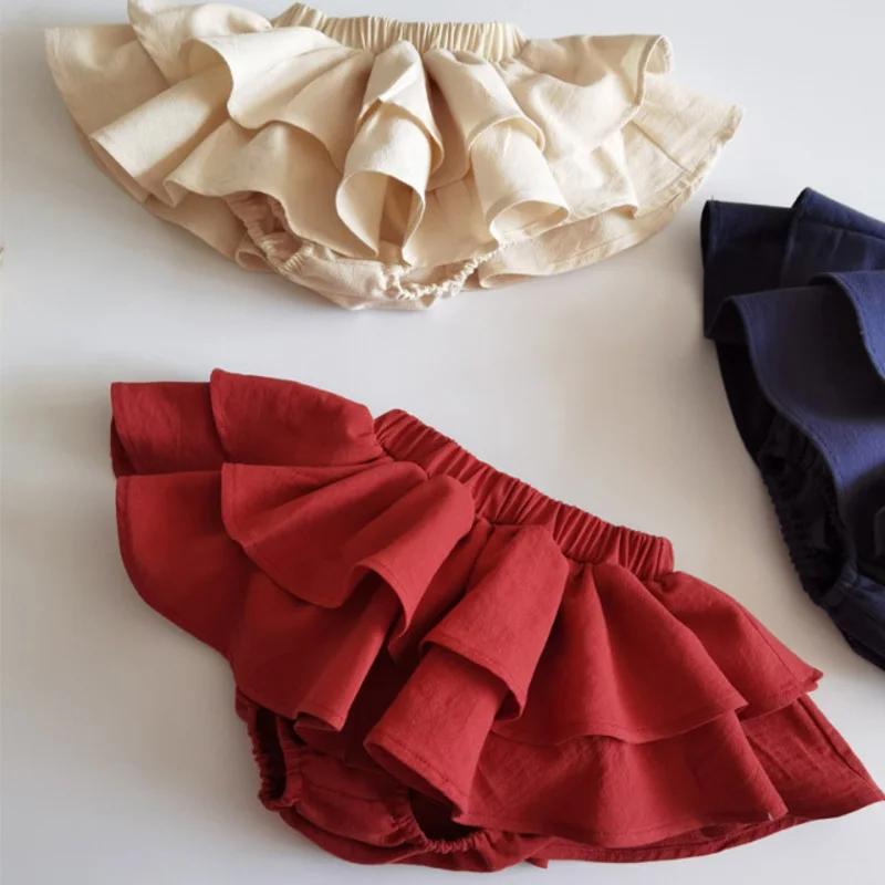 2021 новые летние детские шорты для девочки преддошкольного возраста Хлопок