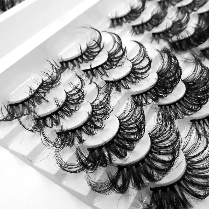 32/24/40 Multipack3D мягкие норковые Накладные ресницы ручной работы пушистые длинные